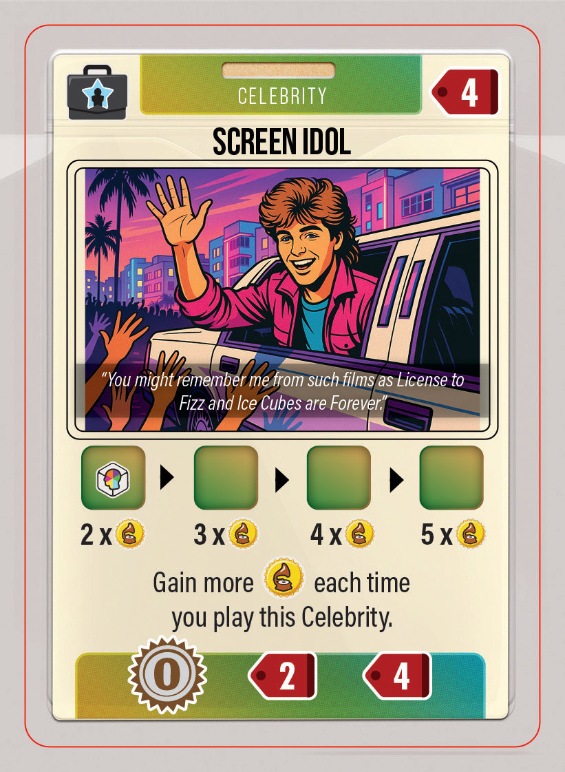Executive card - red team