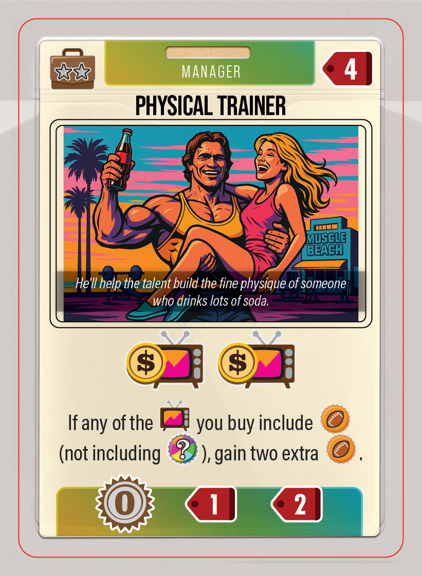 Executive card - red team