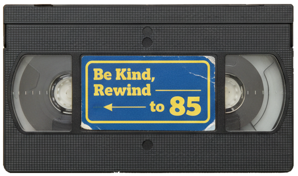Be Kind Rewind VHS sticker